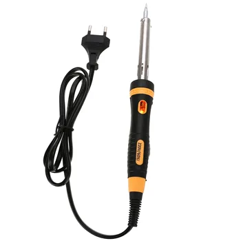 220V60W EU Electric Soldering Iron Mini Welding Heat Iron Pencil With Indicator Constant Temperature For DIY Welding Repair Work
220V60W EU Electric Soldering Iron Mini Welding Heat Iron Pencil With Indicator Constant Temperature For DIY Welding Repair Work