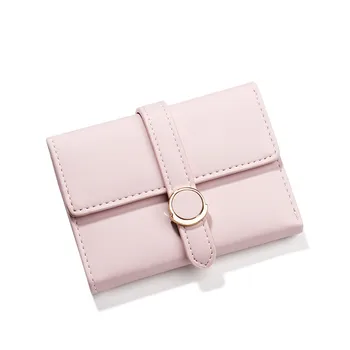 Women Wallet Buckle Trifold Faux Leather Candy Colors Wallets Coin Card Package Lady Purse PU Holder Clutch
Women Wallet Buckle Trifold Faux Leather Candy Colors Wallets Coin Card Package Lady Purse PU Holder Clutch