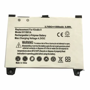 TTVXO 1530mAh Battery for Amazon Kindle 2 /KINDLE DX, S11S01A,170-1012-00
TTVXO 1530mAh Battery for Amazon Kindle 2 /KINDLE DX, S11S01A,170-1012-00