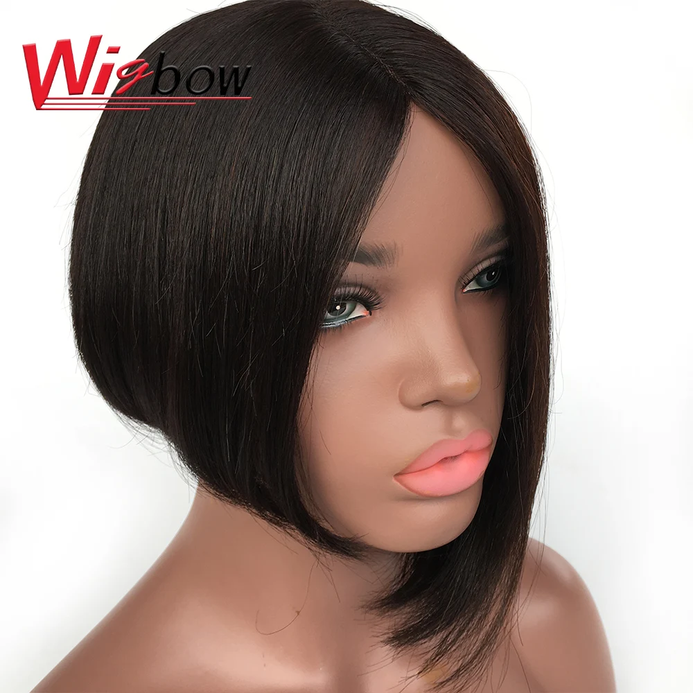 Short Straight Bob Wig For Woman Indian Natural Human Hair Wigs Brown Swiss Lace Part Bangs Wig Human Hair Fashion Style
Short Straight Bob Wig For Woman Indian Natural Human Hair Wigs Brown Swiss Lace Part Bangs Wig Human Hair Fashion Style