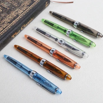 0.5mm JINHAO 992 Transparent Fountain Pen Stationery Supplies Writing Tools Gift dropshipping
0.5mm JINHAO 992 Transparent Fountain Pen Stationery Supplies Writing Tools Gift dropshipping