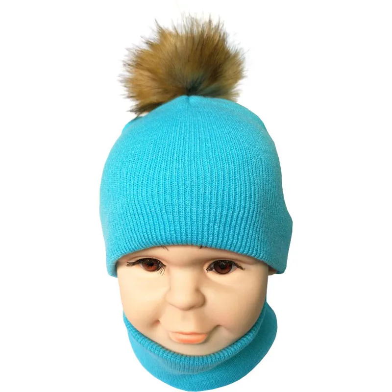 lake blue hat set