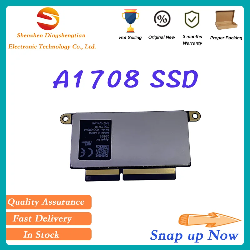 Оригинальный жесткий диск A1708 128G 256G 500G ТБ твердотельный накопитель SSD для MacBook Pro 13
