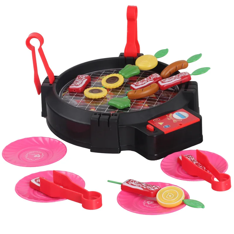 Children Play House Model Electric Barbecue Grills Toy Kindergarten Doll House Kitchen Kitchenware Barbecue Snack
Children Play House Model Electric Barbecue Grills Toy Kindergarten Doll House Kitchen Kitchenware Barbecue Snack