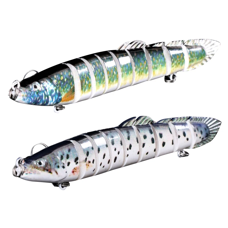 Swimbait Lure Multi Jointed Fish Wobblers Lifelike Fishing Lure 9 Section Fishing Tackle 14cm 21.4G
Swimbait Lure Multi Jointed Fish Wobblers Lifelike Fishing Lure 9 Section Fishing Tackle 14cm 21.4G