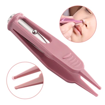 Plastic Rustproof Nose Cleaning Visible Tweezer Newborn LED Flashlight Clip Infant Safety Navel Ear Forceps Baby Care
Plastic Rustproof Nose Cleaning Visible Tweezer Newborn LED Flashlight Clip Infant Safety Navel Ear Forceps Baby Care