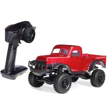 K1 1:18 2.4G 4WD Remote Control RC Car Electric Off-Road Full Proportional Crawler with LED Light RTR Model Toy
K1 1:18 2.4G 4WD Remote Control RC Car Electric Off-Road Full Proportional Crawler with LED Light RTR Model Toy