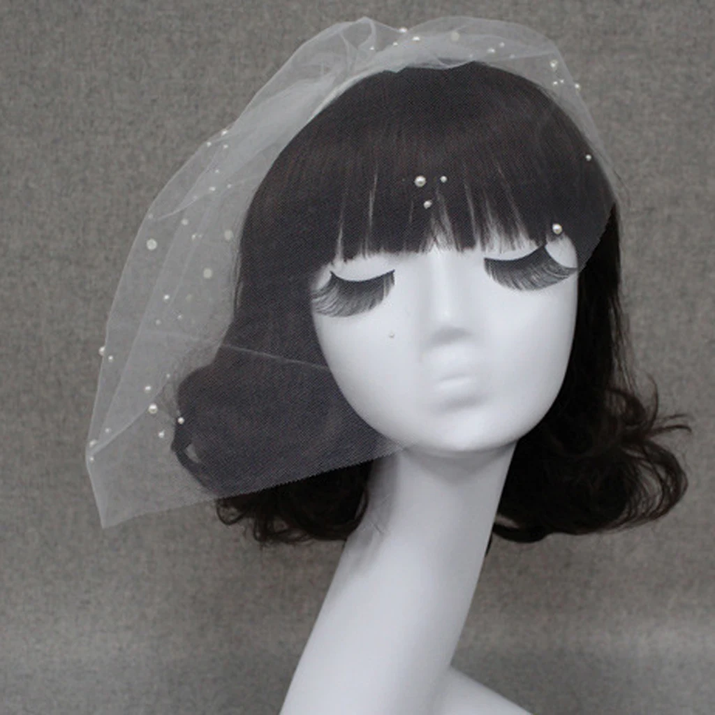 Wedding Bridal Birdcage Face Veil Fascinator Evening Party Veils With Comb Wedding Bridal Birdcage Face Veil Fascinator Evening Party Veils With Comb