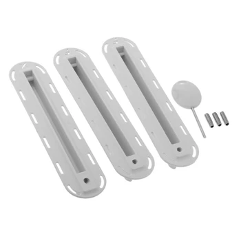 3pcs/set Longboard Key Fin Box Durable Practical Water Sports Surfing Accessory Left Right Mid Replacement Parts Easy Install
3pcs/set Longboard Key Fin Box Durable Practical Water Sports Surfing Accessory Left Right Mid Replacement Parts Easy Install