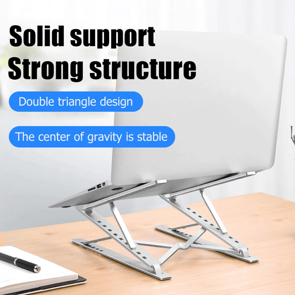 Portable Laptop Stand Adjustable Foldable Computer Cooling Bracket Laptop Holder Support Notebook Stand For Macbook Pro Air DELL
Portable Laptop Stand Adjustable Foldable Computer Cooling Bracket Laptop Holder Support Notebook Stand For Macbook Pro Air DELL