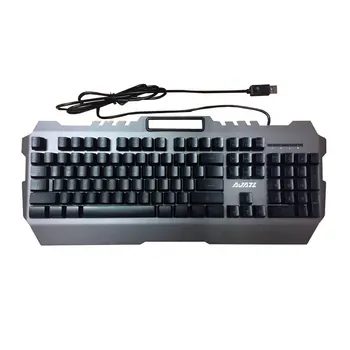 Gaming Keyboard Wired USB Gamer Keyboard 104 Keys Metal Panel Waterproof Backlit Keyboard With Game Mechanical Feel For PC
Gaming Keyboard Wired USB Gamer Keyboard 104 Keys Metal Panel Waterproof Backlit Keyboard With Game Mechanical Feel For PC