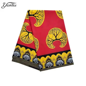 YANTEX African Printed Wax Fabric Ankara Nigeria Textile Batik Wax 6 Yards/Piece Fashion Veritable Real Wax Fabric For Wedding
YANTEX African Printed Wax Fabric Ankara Nigeria Textile Batik Wax 6 Yards/Piece Fashion Veritable Real Wax Fabric For Wedding