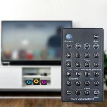 Button Battery Powered Thin Home Audio Accessories Music System English Version Practical Remote Control Plastic For BOSE Wave
Button Battery Powered Thin Home Audio Accessories Music System English Version Practical Remote Control Plastic For BOSE Wave