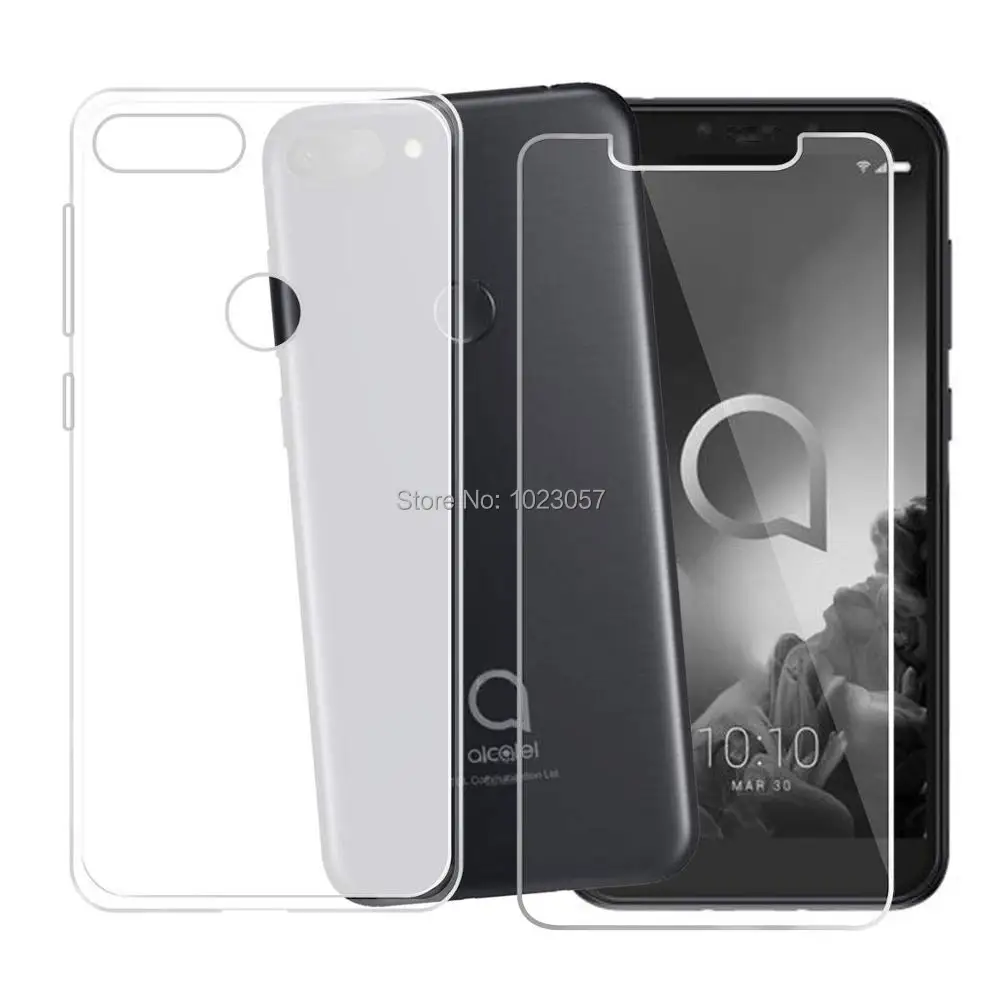 For Alcatel 1S 2019 Cover + Screen Protector Tempered Glass Protective Film For Alcatel 1S 2019 1 S 5024D 5024Y 5024K 5024 D Y
For Alcatel 1S 2019 Cover + Screen Protector Tempered Glass Protective Film For Alcatel 1S 2019 1 S 5024D 5024Y 5024K 5024 D Y