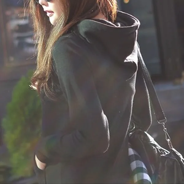Hooded Casual Hoodie WOMEN'S Coat plus Velvet Spring Autumn Winter Long Sleeve Slim Fit South Korea Hoodie Pullover Solid Color
Hooded Casual Hoodie WOMEN'S Coat plus Velvet Spring Autumn Winter Long Sleeve Slim Fit South Korea Hoodie Pullover Solid Color