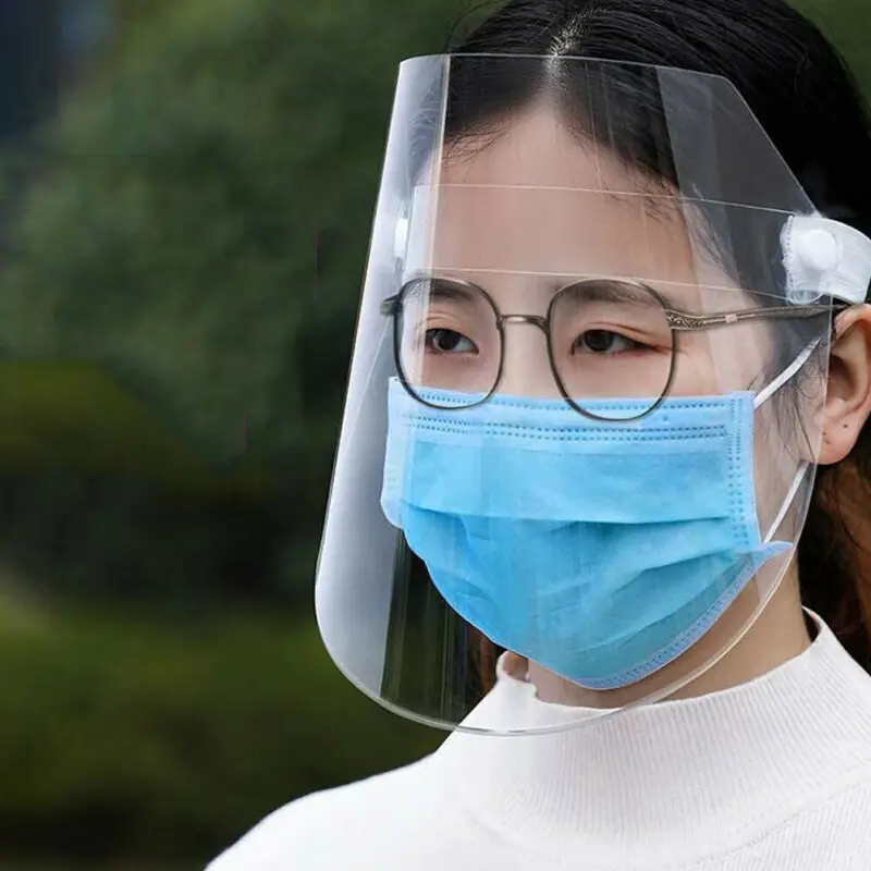 1pc Adjustable Full Face Shield protection Clear safety mask Flip-Up Visor Industry Medical Work Guard virus protection
1pc Adjustable Full Face Shield protection Clear safety mask Flip-Up Visor Industry Medical Work Guard virus protection