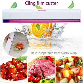 Household Cling Film Cutter Wrap Anti-Corrosion Dispenser Plastic Food Preservation Fresh Plastic Wrap Dispenser Kitchen Tool
Household Cling Film Cutter Wrap Anti-Corrosion Dispenser Plastic Food Preservation Fresh Plastic Wrap Dispenser Kitchen Tool