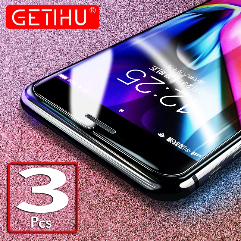 GETIHU 3pcs 5D Tempered Glass Screen Protector For iPhone XS MAX XR X Phone Protective Toughened Film For iPhone 8 7 6 6S Plus
GETIHU 3pcs 5D Tempered Glass Screen Protector For iPhone XS MAX XR X Phone Protective Toughened Film For iPhone 8 7 6 6S Plus