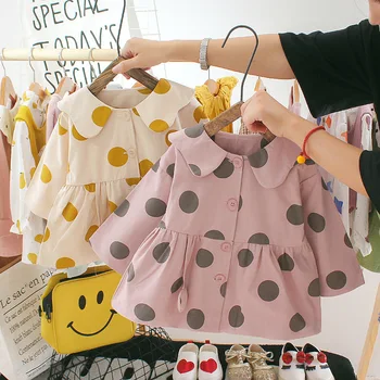 Doll Long Sleeve New Infant Windbreaker Coat Kids Sweet Jacket Autumn Children Thin Coat Baby Solid Color Girl Outewear
Doll Long Sleeve New Infant Windbreaker Coat Kids Sweet Jacket Autumn Children Thin Coat Baby Solid Color Girl Outewear