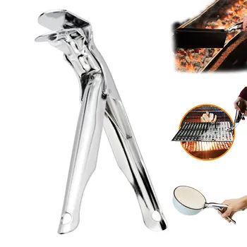 Tong Oven Clamp Kitchen Tool Iron Pot Clip Barbecue Safe Portable Anti Scald Dish Holder
Tong Oven Clamp Kitchen Tool Iron Pot Clip Barbecue Safe Portable Anti Scald Dish Holder