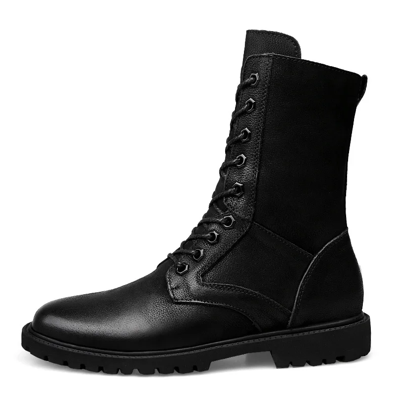 Winter Nubuck Leather plus Velvet nan shi xue Leather Boot Martin Boots Warm Snow Boots Hight-top Zipper Men's Boot
Winter Nubuck Leather plus Velvet nan shi xue Leather Boot Martin Boots Warm Snow Boots Hight-top Zipper Men's Boot