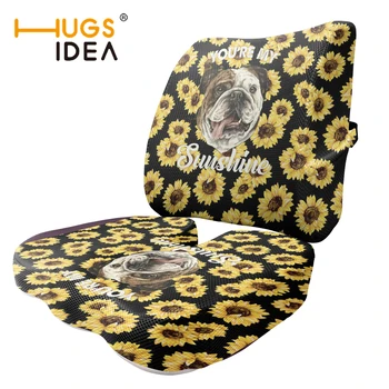 HUGSIDEA 2PCS Memory Cotton Seat Cushion Pug You Are My Sunshine Orthopedic Pillow Office Chair Cushion Support Waist Cushion
HUGSIDEA 2PCS Memory Cotton Seat Cushion Pug You Are My Sunshine Orthopedic Pillow Office Chair Cushion Support Waist Cushion
