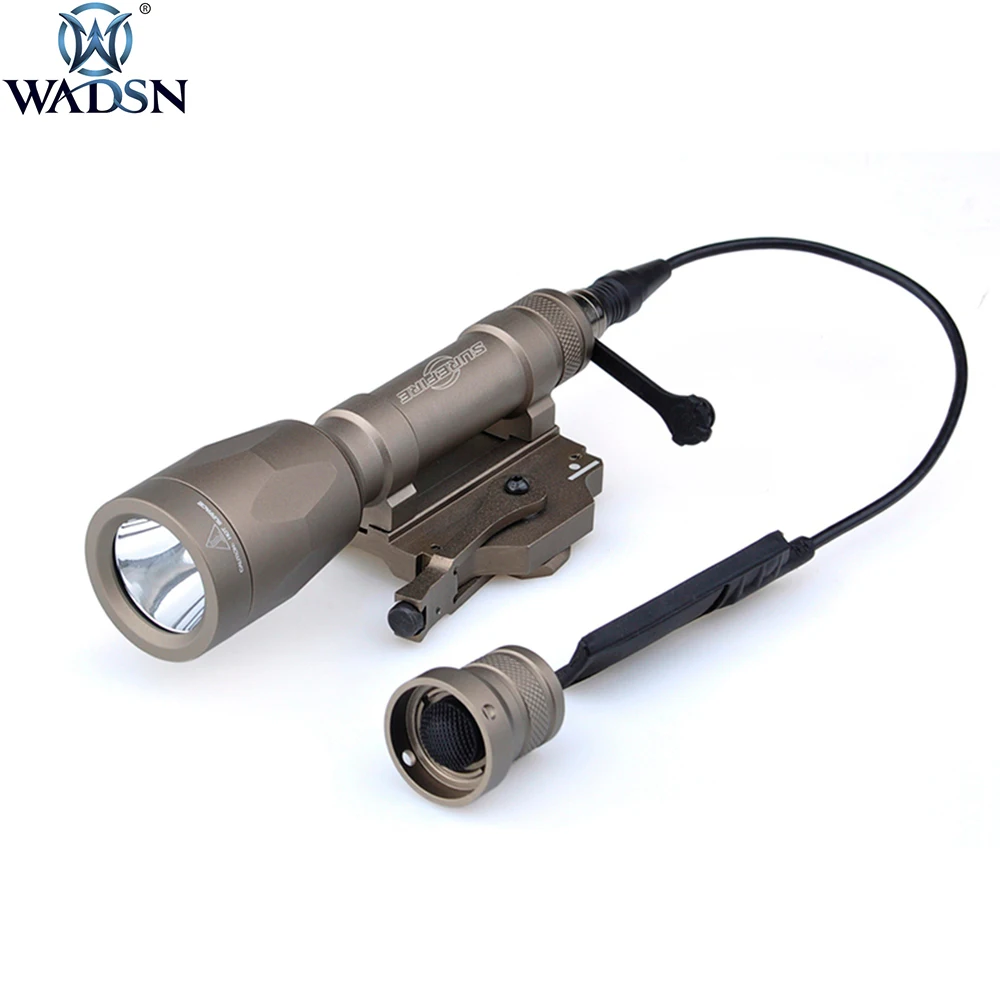 WADSN Tactical Airsoft M620P Scout Light LED Weapon Hunting light Full Version Flashilight handheld Spotlight
WADSN Tactical Airsoft M620P Scout Light LED Weapon Hunting light Full Version Flashilight handheld Spotlight