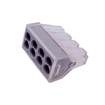 50/100pcs PCT-108 New Universal Compact Push Wire Wiring Connector For Junction box 2 pin Conductor Terminal Block With Lever 
50/100pcs PCT-108 New Universal Compact Push Wire Wiring Connector For Junction box 2 pin Conductor Terminal Block With Lever