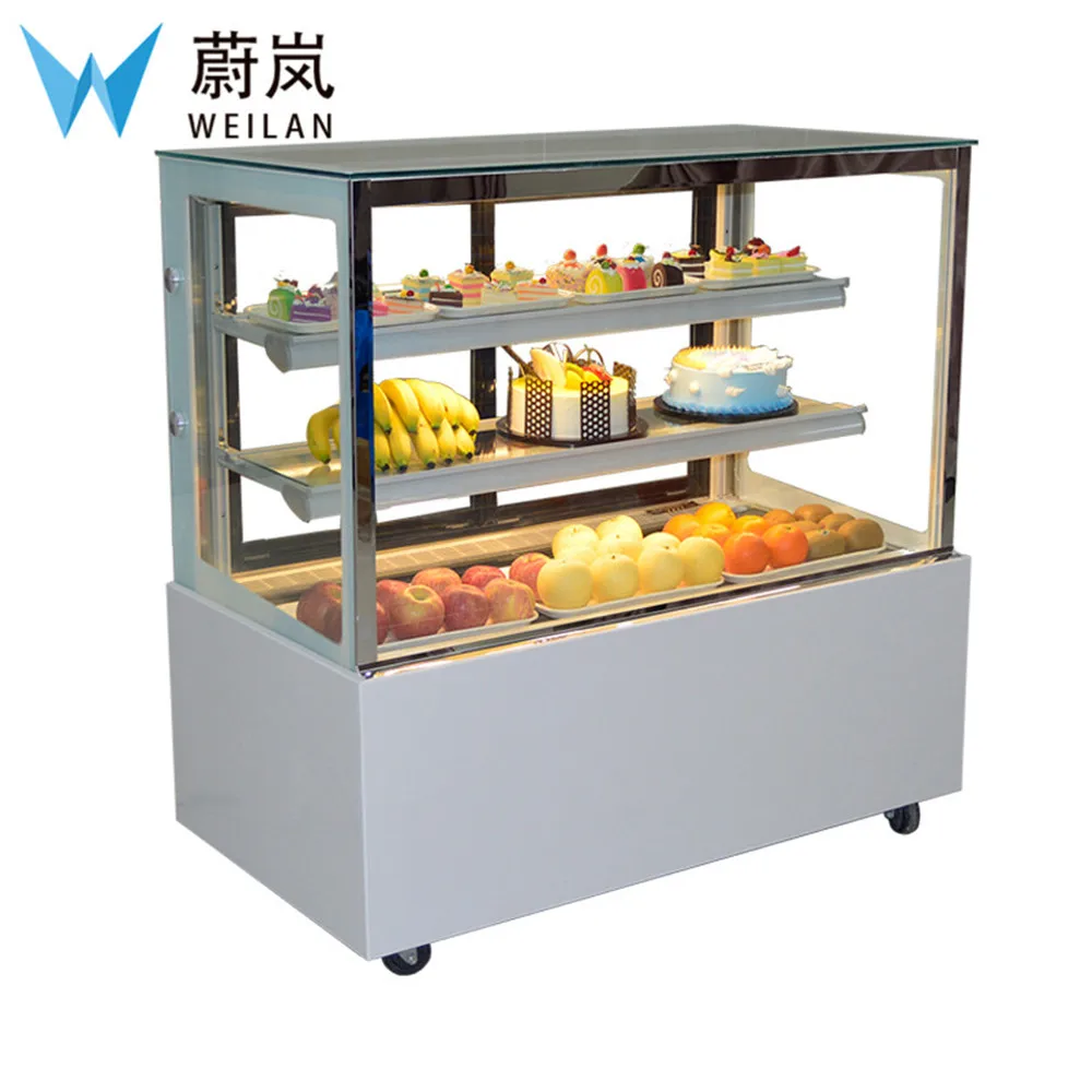 1.2M 220V Glass Refrigerated Cake Showcase Pie Bekery Cabinet Display Case Cooler 35.6-46.4℉ (2℃-8℃)
1.2M 220V Glass Refrigerated Cake Showcase Pie Bekery Cabinet Display Case Cooler 35.6-46.4℉ (2℃-8℃)