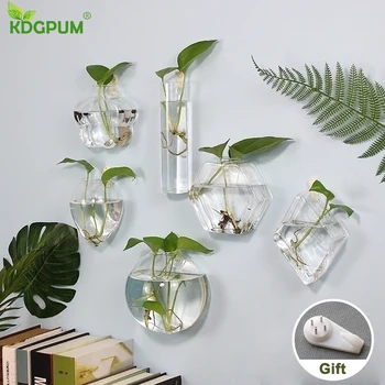 Glass Wall Hanging Flower Pot Hydroponics Plant Vase Indoor Garden Geometric FlowerPot Hanging Planter Doniczka Home Decoration
Glass Wall Hanging Flower Pot Hydroponics Plant Vase Indoor Garden Geometric FlowerPot Hanging Planter Doniczka Home Decoration