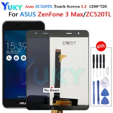 Écran tactile Lcd pour Asus Zenfone 3 Max ZC520TL, 5.2 pouces, pièces de rechange pour montage=
