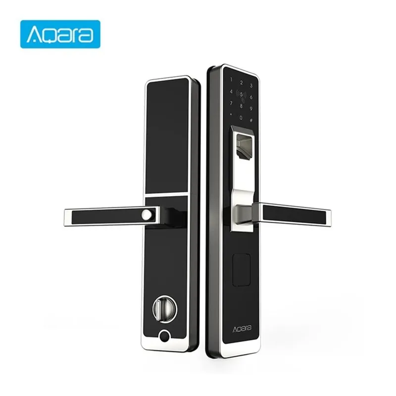 

Aqara Smart Door Touch Lock ZigBee Connection WiFi Fingerprint Password Unlock For Home Security Anti-Peeping Design