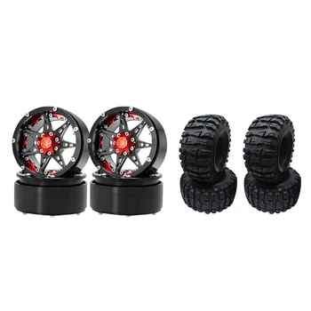 Wheel Rims Hub 2.2 Inch Black with 4Pcs Rock Crawler 2.2 Inch Tires Soft 138mm Tyre with Foams
Wheel Rims Hub 2.2 Inch Black with 4Pcs Rock Crawler 2.2 Inch Tires Soft 138mm Tyre with Foams