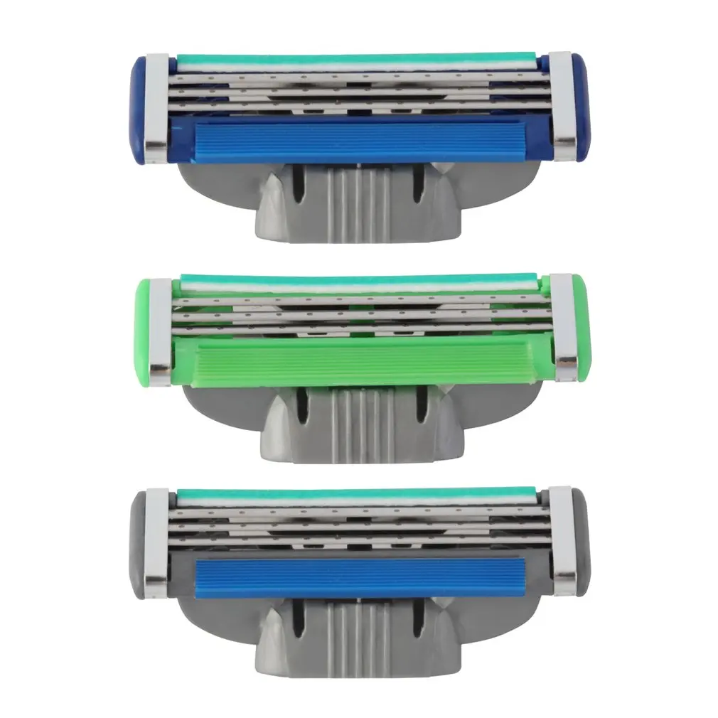 1Pc Razor Men'S Razor Standard 3-Layer Blade Green Head Razor Head 3-Layer Universal Razor Head
1Pc Razor Men'S Razor Standard 3-Layer Blade Green Head Razor Head 3-Layer Universal Razor Head