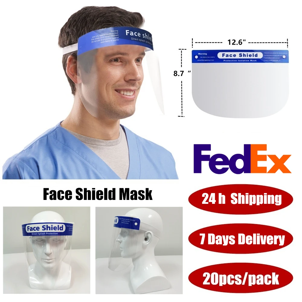 Transparent Face Shield Mask Anti-splash Dust-proof Anti-fog Face Shield Safety Protective Mask Full Face Shield Protection
Transparent Face Shield Mask Anti-splash Dust-proof Anti-fog Face Shield Safety Protective Mask Full Face Shield Protection