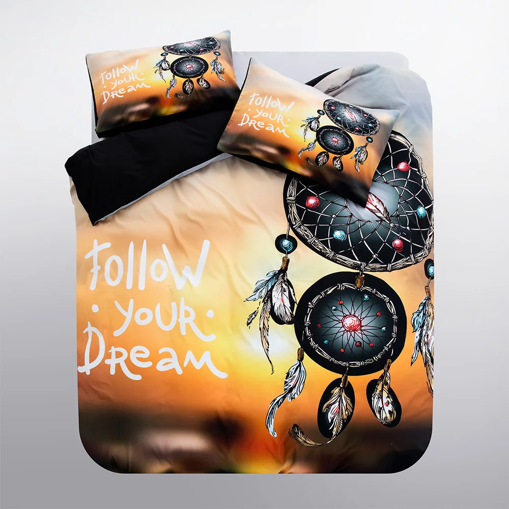 Dreamcatcher Bedding Set King Colorful Feathers Duvet Cover Set Bohemian Mandala Bedclothes 3pcs Black Home Textile Quilt Covers
Dreamcatcher Bedding Set King Colorful Feathers Duvet Cover Set Bohemian Mandala Bedclothes 3pcs Black Home Textile Quilt Covers
