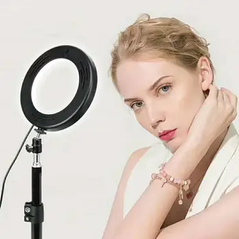 Ring Lamp Photo Studio Phone Video mini desktop table LED Ring Light 5500K 50cm height Photography Dimmable Makeup Ring Lamp
Ring Lamp Photo Studio Phone Video mini desktop table LED Ring Light 5500K 50cm height Photography Dimmable Makeup Ring Lamp