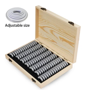 Organizer Universal Container Home Wooden Display Commemorative Collection Case Antioxidative Gifts Adjustable Coin Storage Box
Organizer Universal Container Home Wooden Display Commemorative Collection Case Antioxidative Gifts Adjustable Coin Storage Box