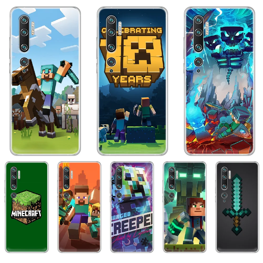 Mini World Sandbox game Phone Case cover hull For XIAOMI MI 3 4 5 5X 8 9 10 se max pro a2 9T note lite transparent waterproof
Mini World Sandbox game Phone Case cover hull For XIAOMI MI 3 4 5 5X 8 9 10 se max pro a2 9T note lite transparent waterproof