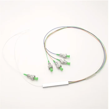 5PCS/Lot PLC ST/APC 1X4 Optical Splitter FTTH Fiber Optical Coupler Singlemode 0.9mm 1 Meter Simplex Micro Steel Blockless
5PCS/Lot PLC ST/APC 1X4 Optical Splitter FTTH Fiber Optical Coupler Singlemode 0.9mm 1 Meter Simplex Micro Steel Blockless