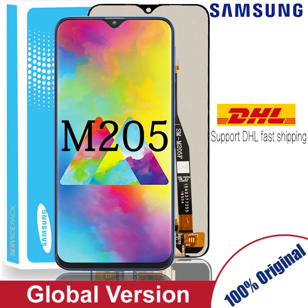 Original PLS TFT 6.3'' LCD replacement for samsung Galaxy M20 2019 SM-M205 M205F LCD Display Touch Screen Digitizer
Original PLS TFT 6.3'' LCD replacement for samsung Galaxy M20 2019 SM-M205 M205F LCD Display Touch Screen Digitizer