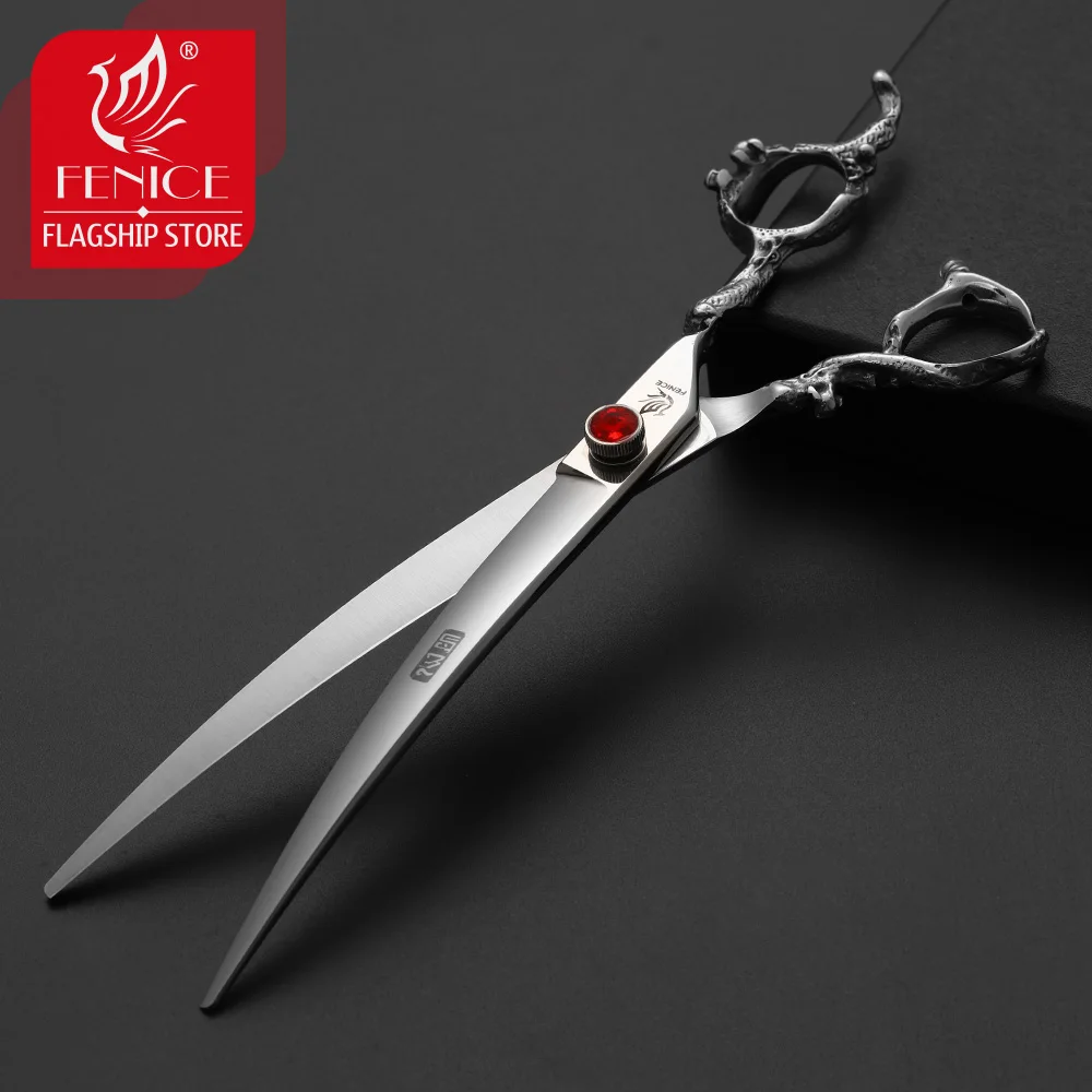 Fenice 8.0 inch Professional Pet Grooming Curved Scissors JP440C Dog/Cat Shear Dragon Pattern
Fenice 8.0 inch Professional Pet Grooming Curved Scissors JP440C Dog/Cat Shear Dragon Pattern