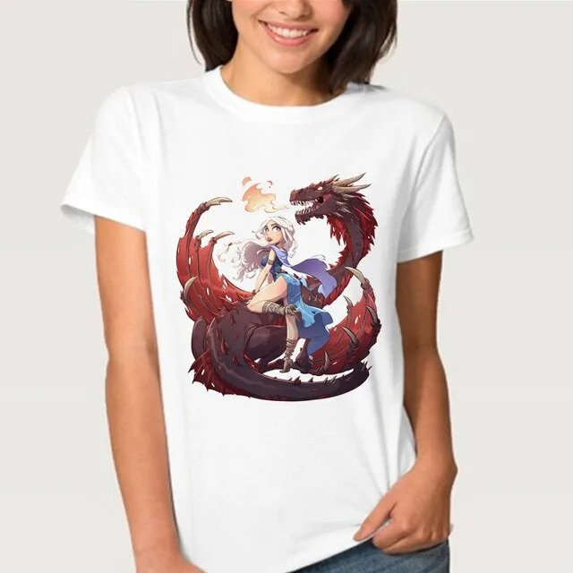 Game of Thrones Arya Stark NOT TODAY Mother of Dragons T Shirt Women streetwear printing T-shirt Female Top Tee Jon Snow Tshirts
Game of Thrones Arya Stark NOT TODAY Mother of Dragons T Shirt Women streetwear printing T-shirt Female Top Tee Jon Snow Tshirts
