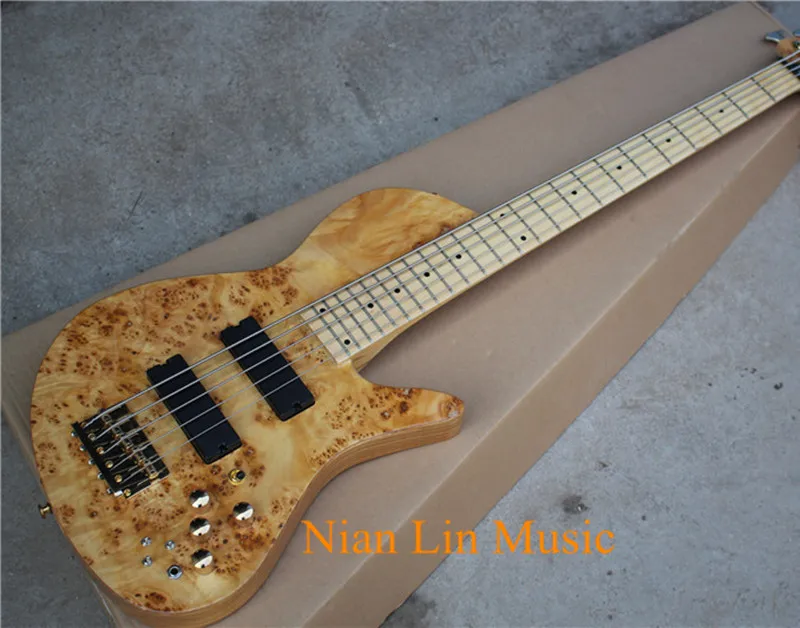 5-String Bass Guitar,Dendritic striation Veneer,Neck-thru-body Design and Maple Fingerboard with 24 Frets,Gold Hardware,can Cust
5-String Bass Guitar,Dendritic striation Veneer,Neck-thru-body Design and Maple Fingerboard with 24 Frets,Gold Hardware,can Cust