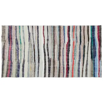 Handmade Multicolor Vintage English Striped Rug Area Rug 163x293 Cm-5'4''X9'7''
Handmade Multicolor Vintage English Striped Rug Area Rug 163x293 Cm-5'4''X9'7''