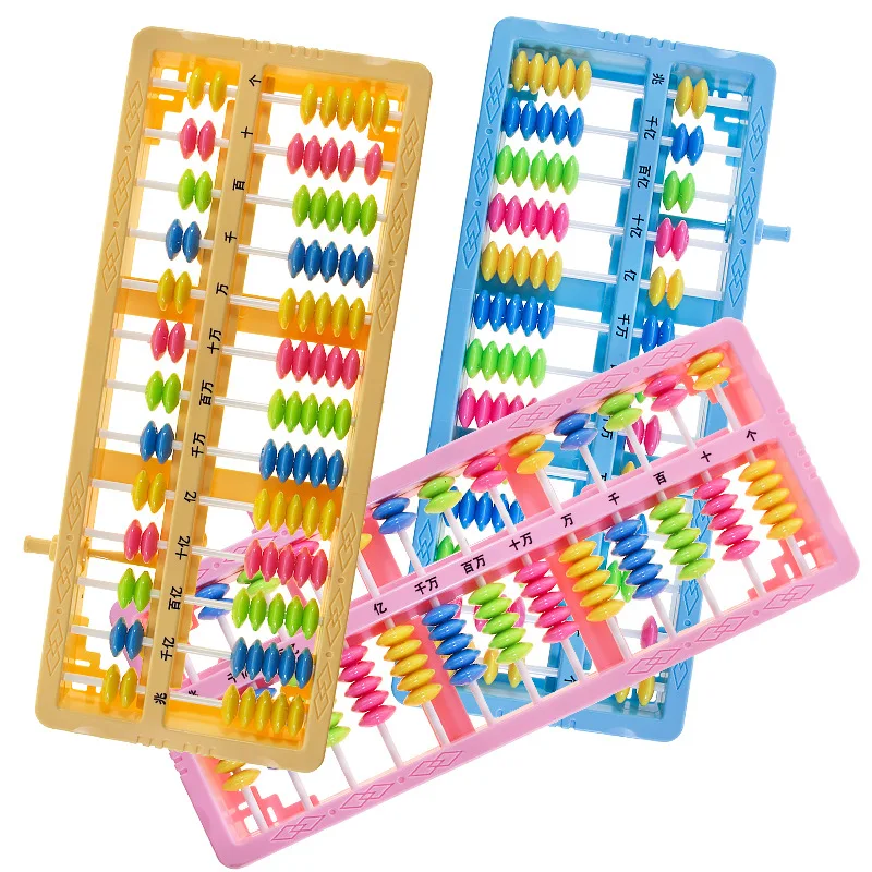 Educational 7-Bead 13 Stalls Children Mental Abacus Calculation Disc Handmade DIY Early Education Young STUDENT'S Cartoon Small
Educational 7-Bead 13 Stalls Children Mental Abacus Calculation Disc Handmade DIY Early Education Young STUDENT'S Cartoon Small