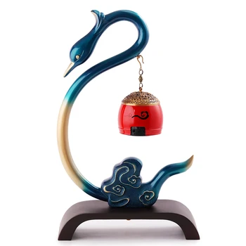Luxury Chinese Incense Burner Copper Classical Music Incense Holder Buddha Bird Porta Incenso Spiritual Zen Decoration I60B 
Luxury Chinese Incense Burner Copper Classical Music Incense Holder Buddha Bird Porta Incenso Spiritual Zen Decoration I60B