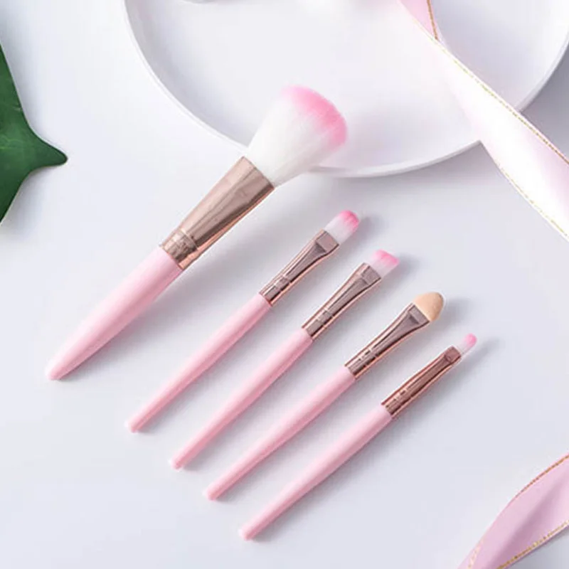 5Pcs Makeup Brushes Tool Set Cosmetic Powder Eye Shadow Blush Blending Beauty Make Up Brush Delicate Soft Beauty Brush Maquiagem
5Pcs Makeup Brushes Tool Set Cosmetic Powder Eye Shadow Blush Blending Beauty Make Up Brush Delicate Soft Beauty Brush Maquiagem