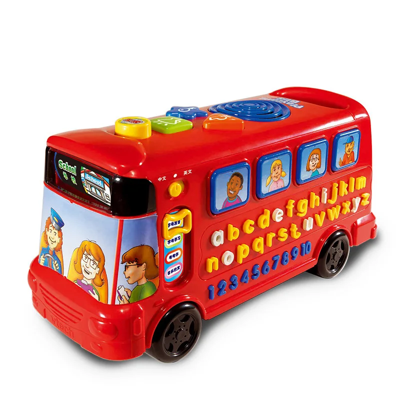 Vtech Bilingual Version Lettered Bus Early Childhood Educational Learning Toy Car with Numbers Lettered English Pronunciation 06
Vtech Bilingual Version Lettered Bus Early Childhood Educational Learning Toy Car with Numbers Lettered English Pronunciation 06