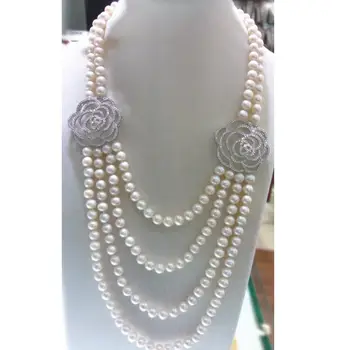 Free shipping wholesale high quality nice design natural AA 8-9mm white freshwater pearl necklace
Free shipping wholesale high quality nice design natural AA 8-9mm white freshwater pearl necklace